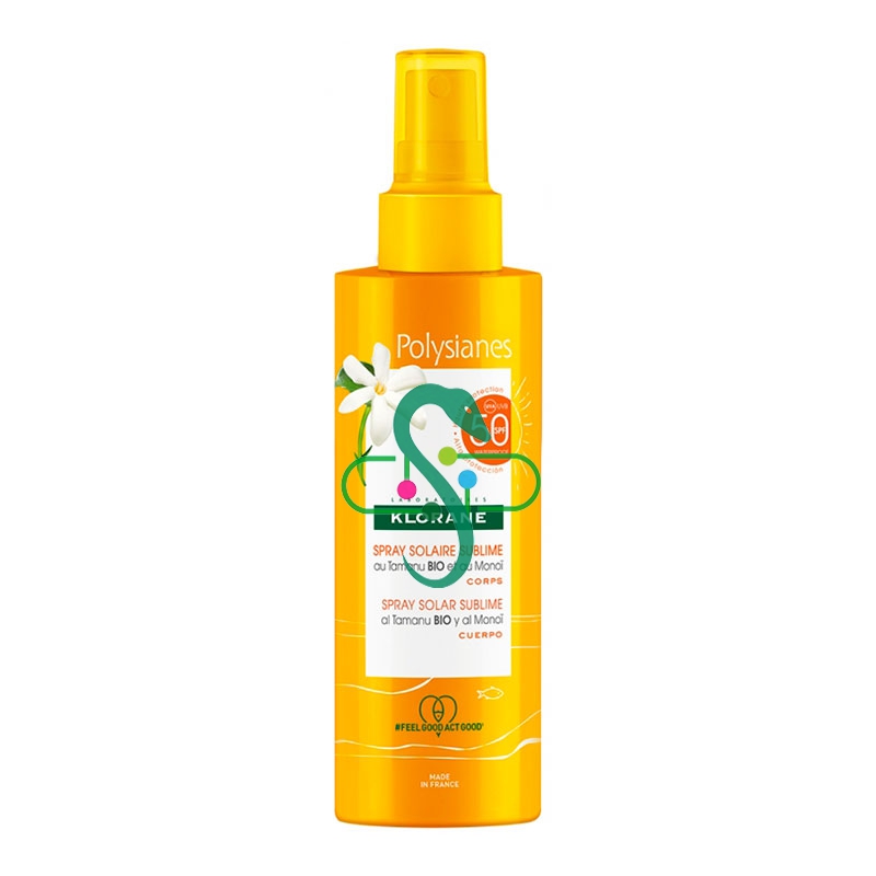 Klorane Linea Polysianes Spray Solare Sublime Protezione Alta SPF50 200 ml