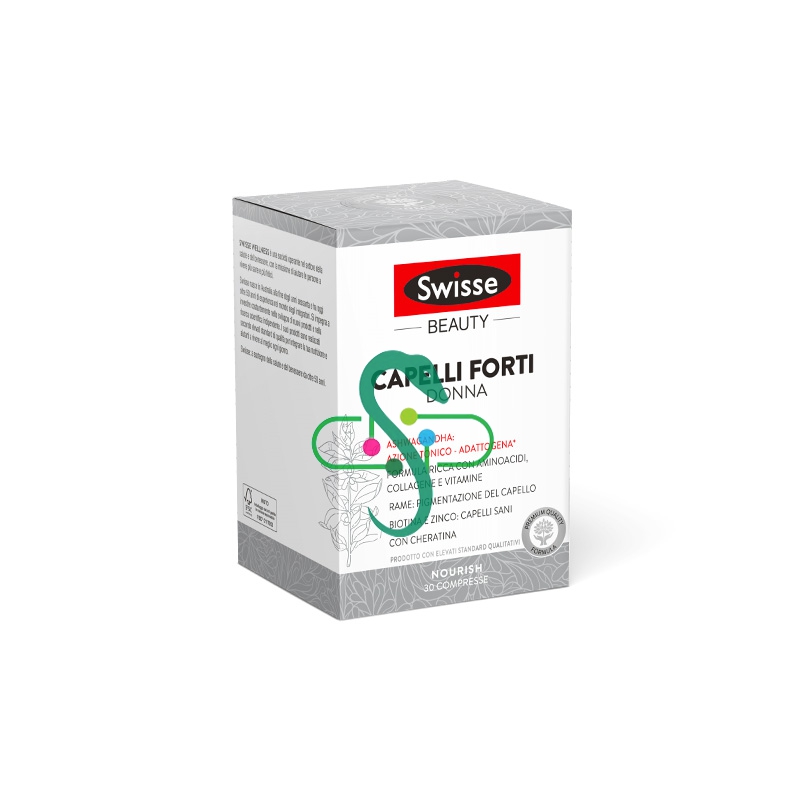 Swisse Linea bellezza Capelli Forti Donna 30 Compresse