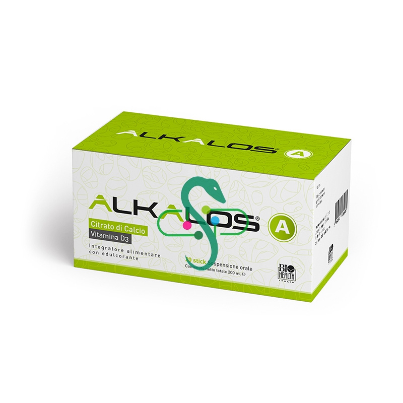 Bioheath Italia Linea Alkalos A Integratore Alimentare 20 bustine